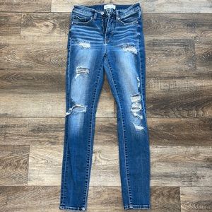 BKE Billie slim fit, high rise, ankle skinny jeans